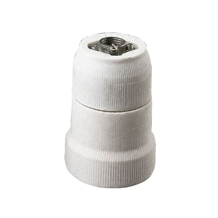094-003-0004 E27 PORCELAIN LAMP HOLDER
